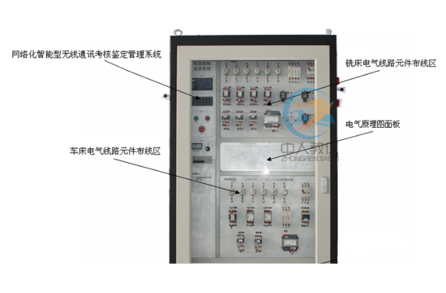 智能型四合一機床電氣技能實訓(xùn)考核裝置,機床電氣培訓(xùn)操作臺11