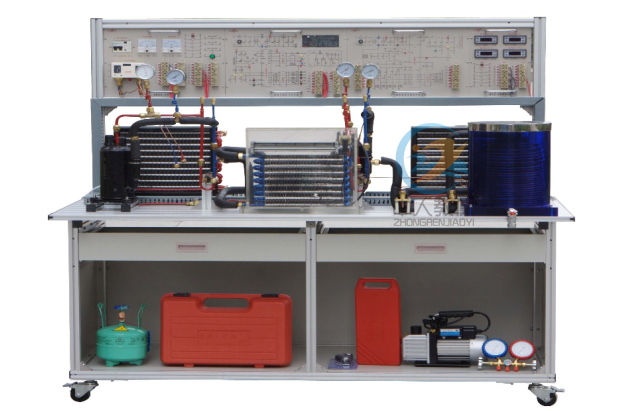 現(xiàn)代制冷與空調(diào)系統(tǒng)技能實(shí)訓(xùn)裝置,制冷與空調(diào)技能實(shí)驗(yàn)臺(tái)
