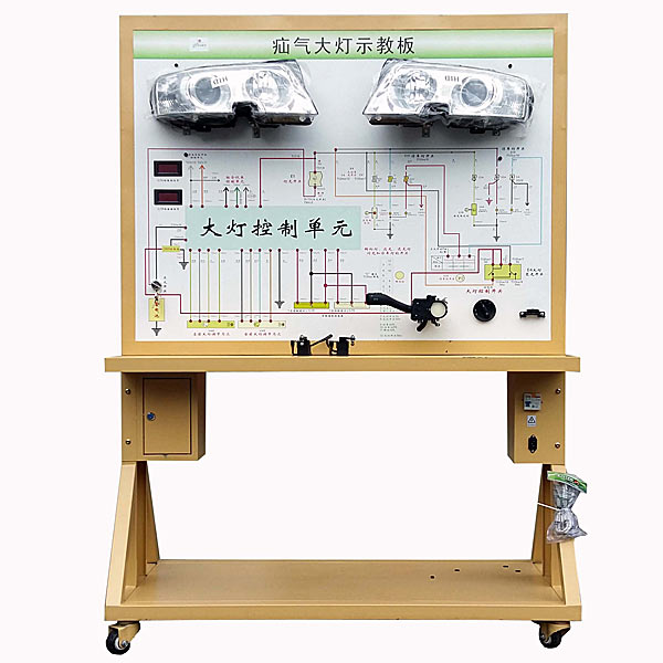 中人ZRQCS-22氙氣大燈自動調(diào)整系統(tǒng)示教板