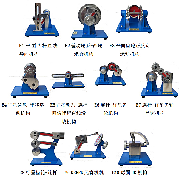 中人ZRJXM-E機械運動機構簡圖模型（創(chuàng)新變異型）